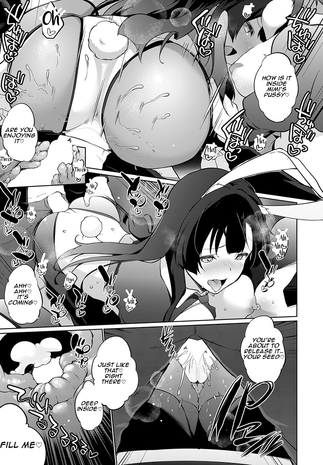 Hentai Manga Comic-Let's Mate♡ Little Bunny-Read-15